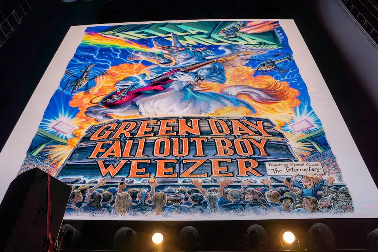 All the fire and fuckery we saw at the Green Day, Weezer, and Fall Out Boy show at Comerica Park