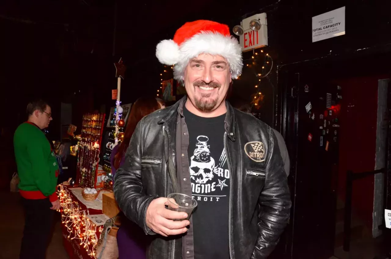 All the naughty folks we saw at Krampus Night at Detroit's Tangent Gallery