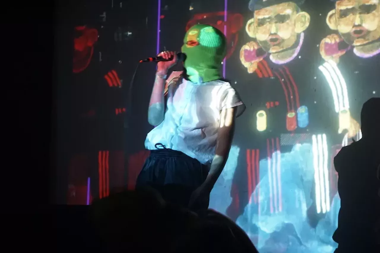 All the woke people we saw at Pussy Riot at El Club