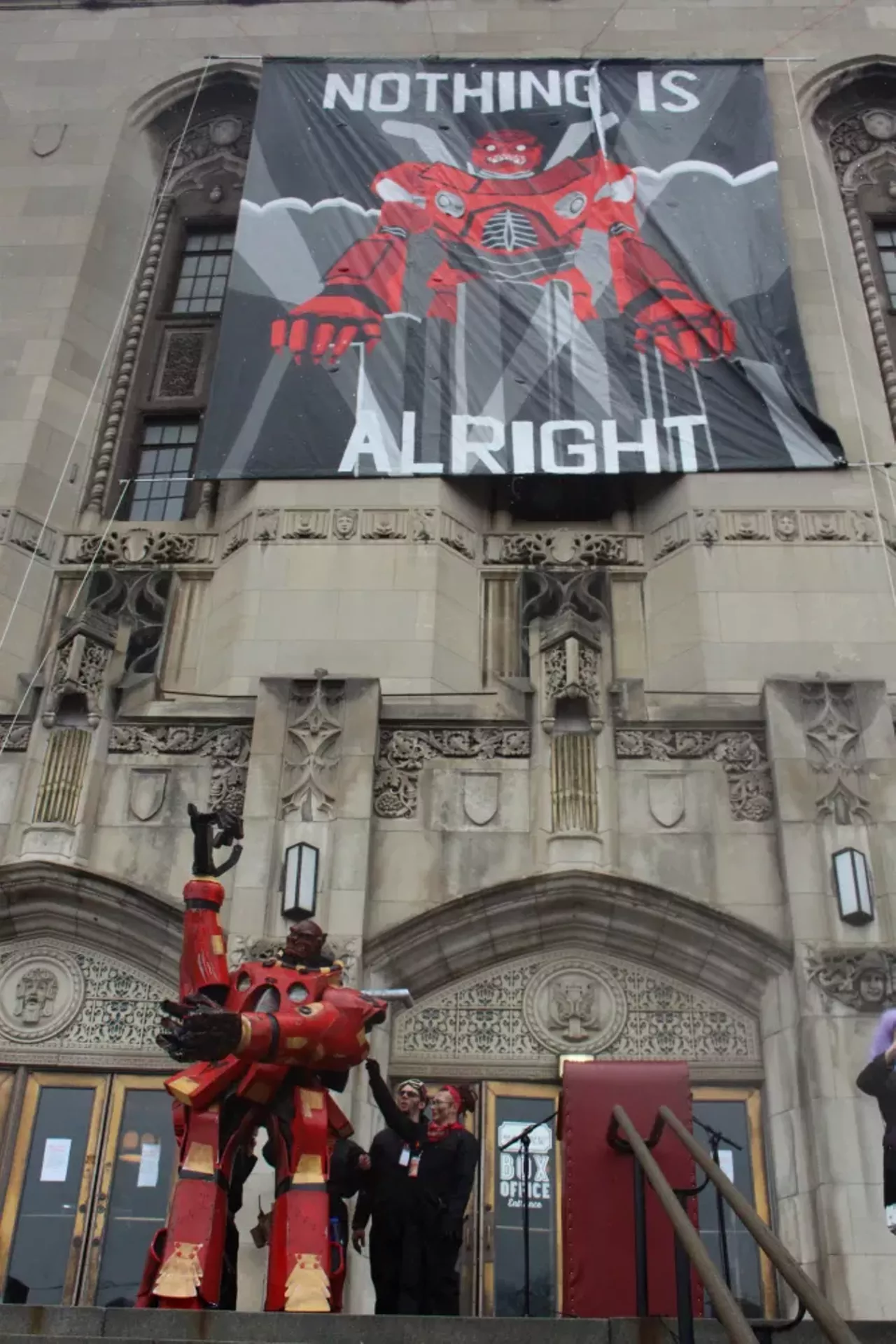 All the wonderful people we saw at the Marche du Nain Rouge