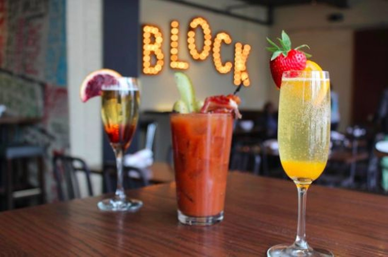 The Block
3919 Woodward Ave., Detroit
The Block is another must go to in Detroit. This restaurant has floor to ceiling windows that line the front, which offer views of Woodward Avenue. Their wide variety of delicious food on their menu accompany their happy hour drinks making it a great space to watch the QLine and enjoy the company of friends. 
Photo via IG user @theblockdetroit