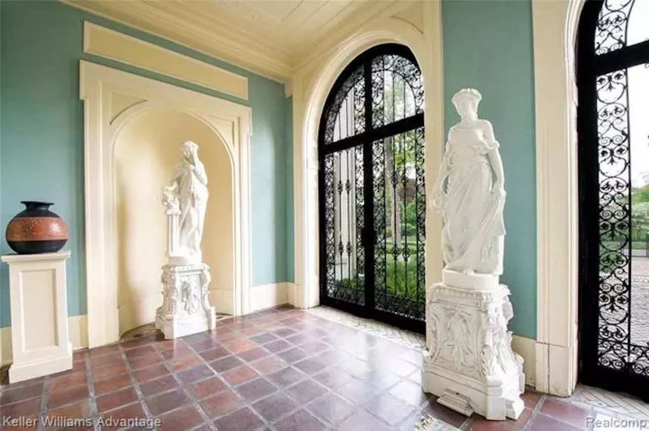 Detroit's historic Kresge mansion is still on the market &#151; and it has a solarium
