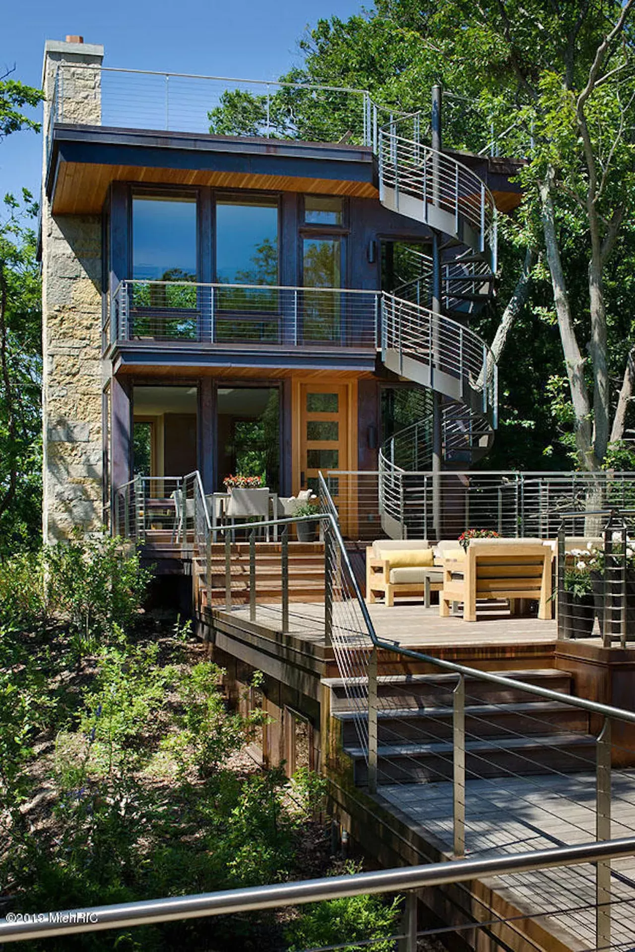 Behold this modern 6.3 million mammoth Montague mansion on a dune