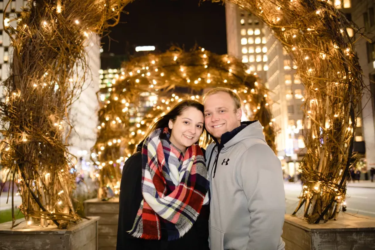 Photos from the Detroit Christmas Tree Lighting in Campus Martius