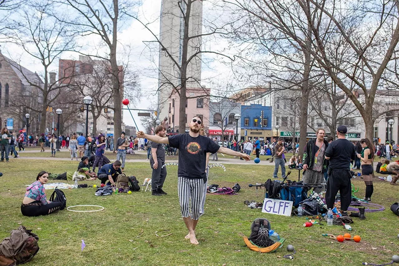 Photos from the 48th annual Hash Bash, the dawn of a new era for marijuana in Michigan