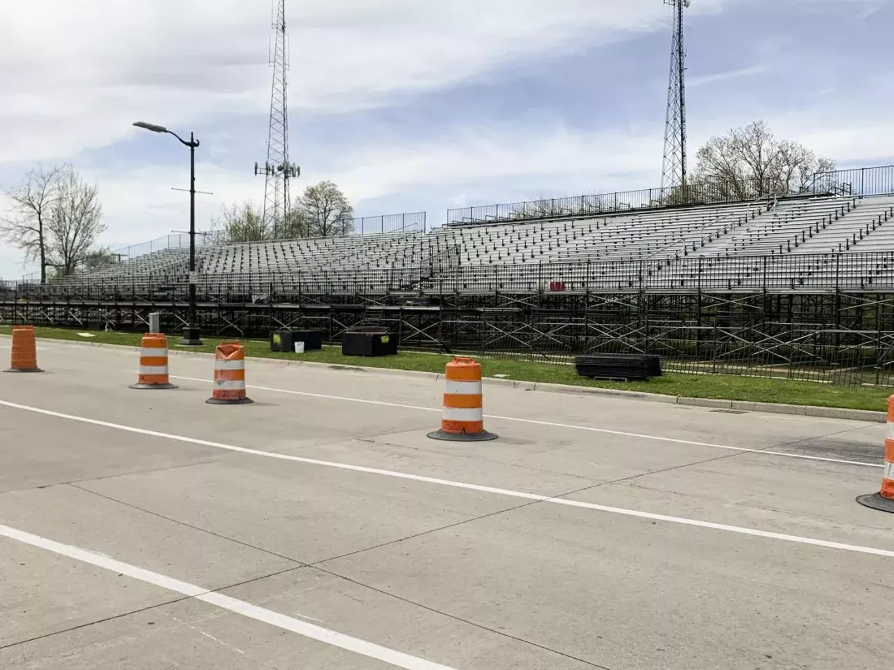 Photos: Springtime on Belle Isle is a construction hell