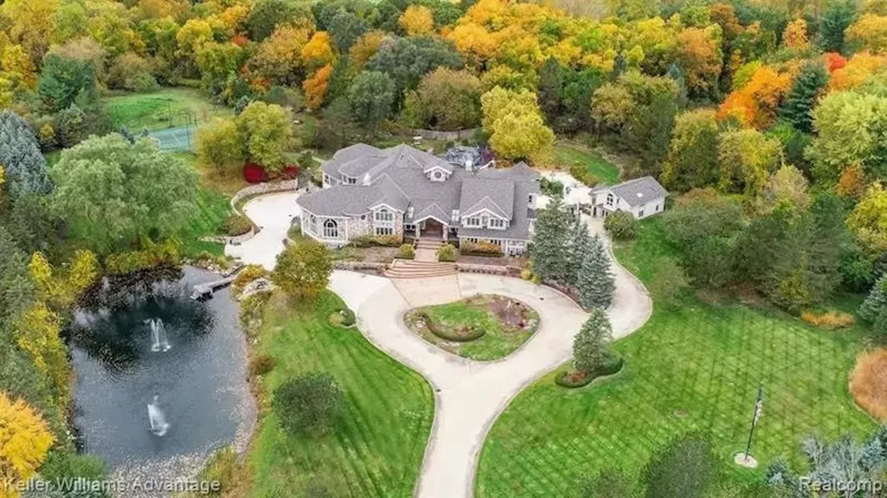 Eminem's former Oakland Township mansion is back on the market for 3.