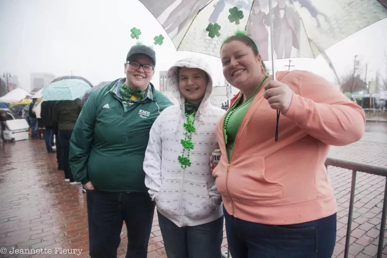 41 wet and wild photos from the Corktown St. Patrick's Day Parade