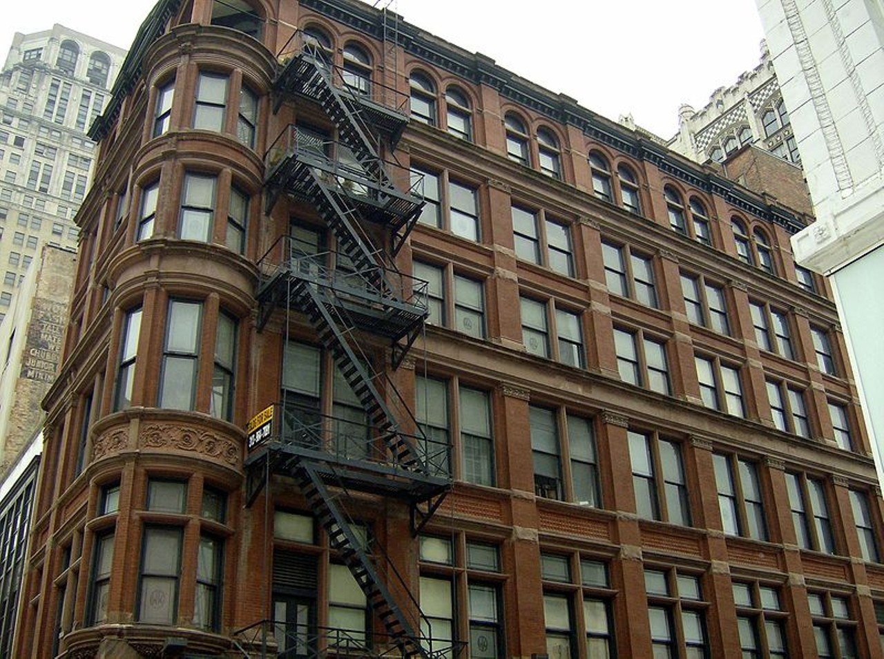 Lois Lane&#146;s Apartment
Now home to John Varvatos first store in the midwest, 1500 Woodward played the part of Lois Lane&#146;s apartment, it&#146;s classic fire escape acting as a perfect landing pad for her flying sweetheart. (Photo Credit: MikeRussell via Wikimedia Commons)