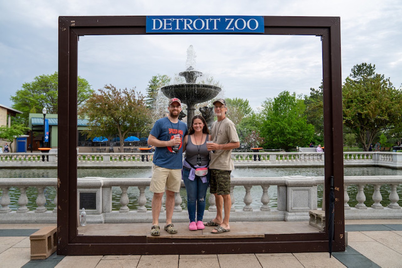 Here’s everyone we saw at getting wild at Zoo Brew at the Detroit Zoo