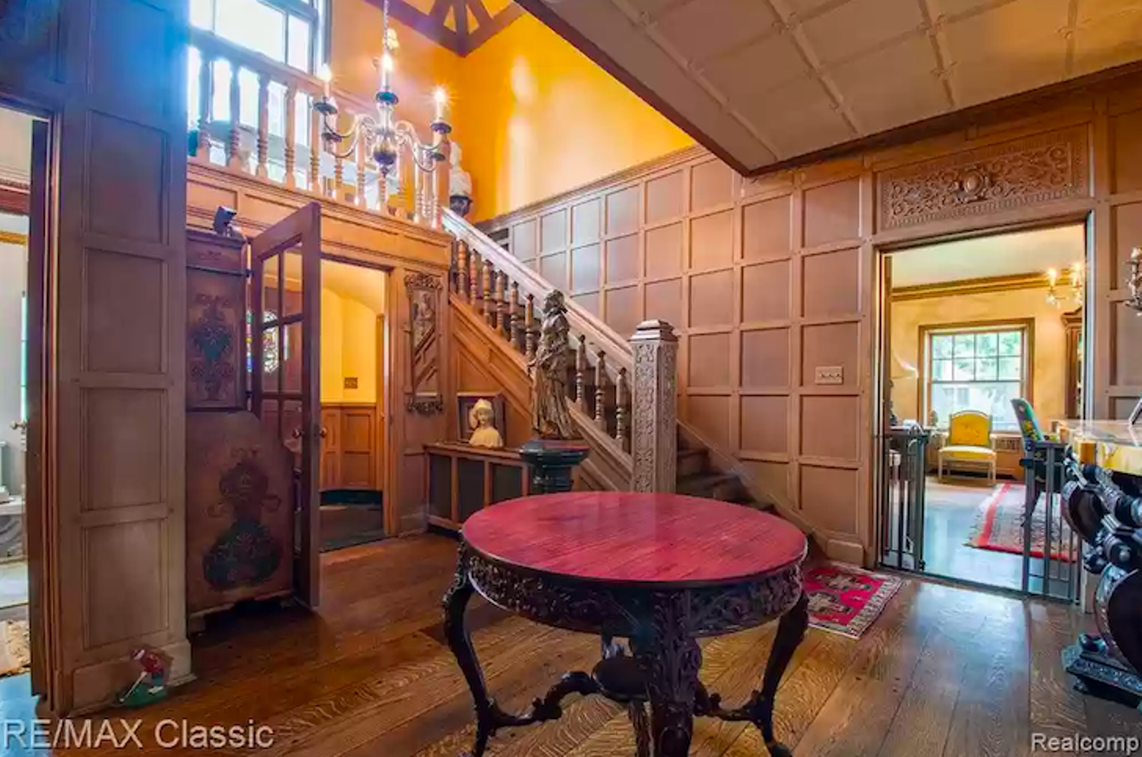 This home in Detroit’s Palmer Woods was built by the same architect who