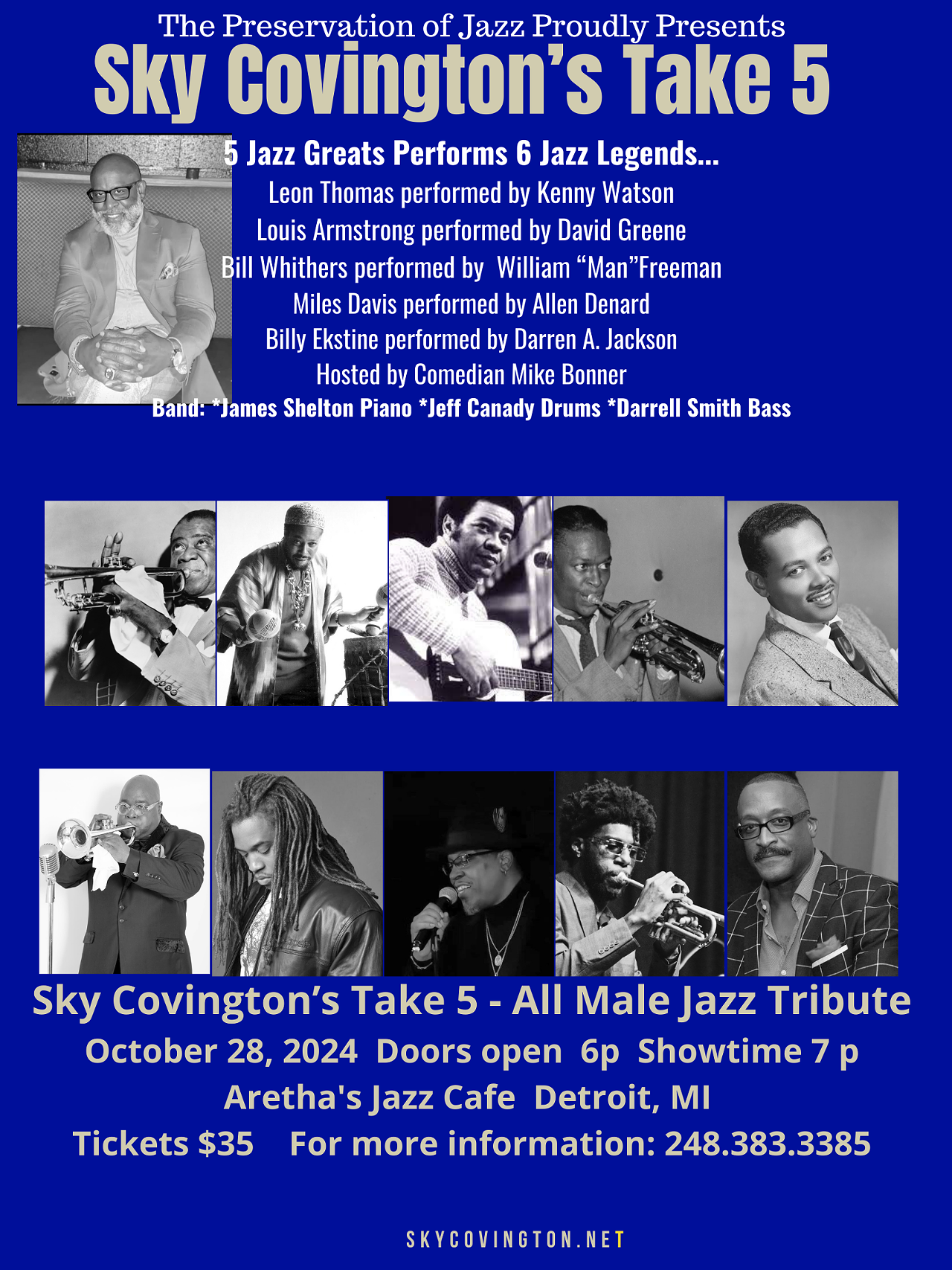 Take 5 All Male Jazz Revue ( Louis Armstrong, Leon Thomas, Bill