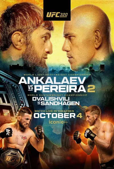 Image: UFC 320: Ankalaev vs. Pereira