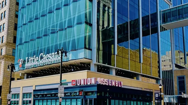 Union Assembly's upcoming restaurant at the Little Caesars Headquarters.