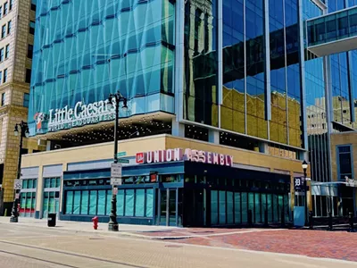 Union Assembly's restaurant at the Little Caesars Headquarters.