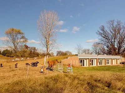 Image: Unique buried ‘earth shelter’ house hits market in Michigan