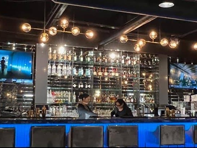 The bar at Soul on Ice.