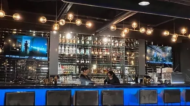 The bar at Soul on Ice.