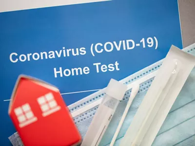 You can now order at-home COVID-19 tests to be delivered straight to your door.