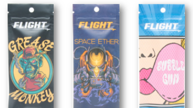 Flight Live Resin Disposable Grease Monkey, Space Ether, and Bubblegum cartridges were recalled.