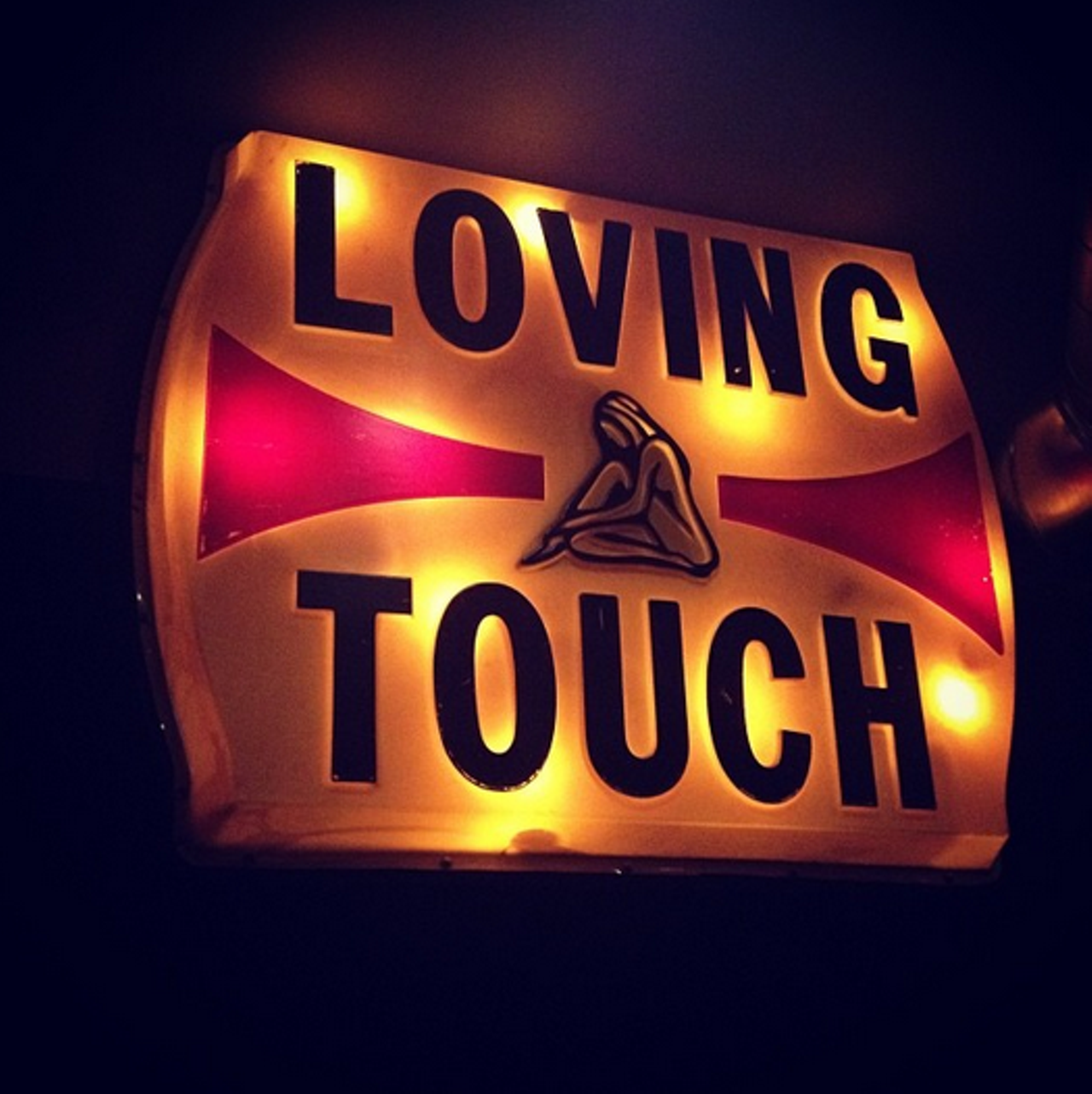 WAB / Loving Touch
22646 Woodward Ave., Ferndale; 248-546-3696; thewabsite.com
Stevie, a bartender at WAB, will be happy to let you sample some of the many fine microbrews that this notorious band hang-out has to offer. When you’re done, pop next door to the Loving Touch — a massage parlor-turned bar and venue that has retained much of the sleazy old charm.Image courtesy of Instagram user @graysony.