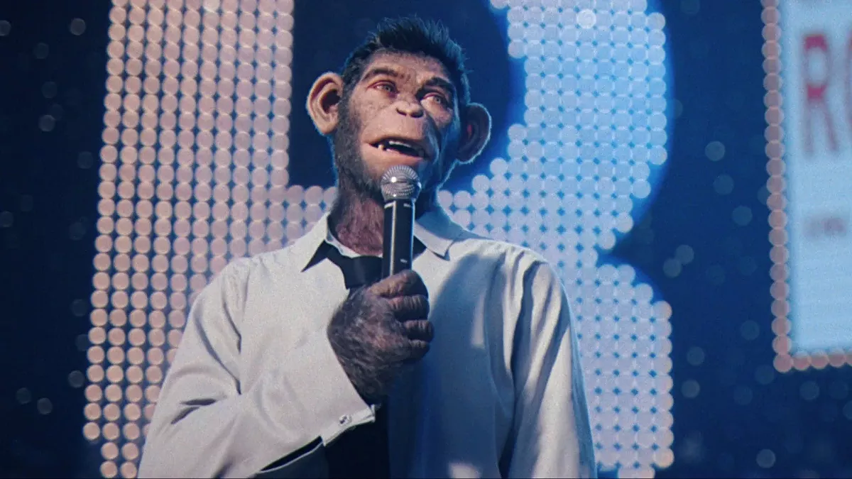 Image: Better Man tells the story of U.K. singer Robbie Williams... if he was a chimp.