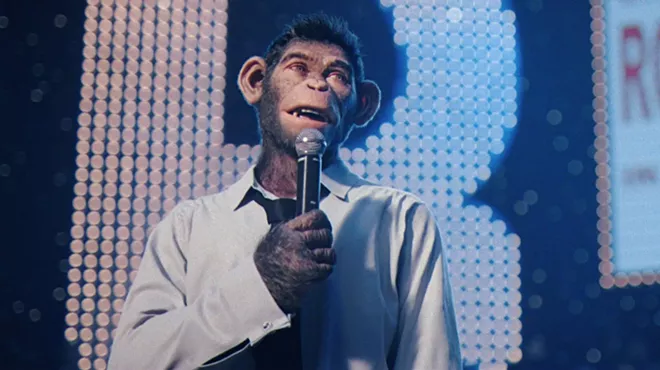 Better Man tells the story of U.K. singer Robbie Williams... if he was a chimp.