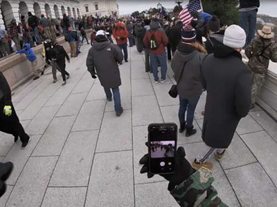 Image: Wayne County man declared 'war was coming' before storming U.S. Capitol on Jan. 6, FBI says