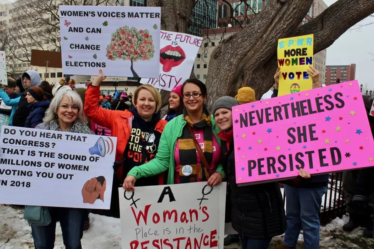 &#147;I&#146;m here because for the first time in my life, I feel it&#146;s more important now than ever to have women, and everyone who supports women, be empowered to make a difference in this country to keep it a democracy.&#148; &#151; Bonnie Biggs