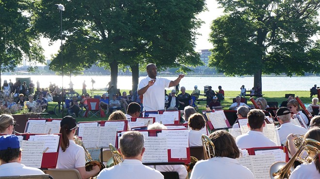 Music on Belle Isle brings jazz and concert bands to perform at Sunset Point every Wednesday.