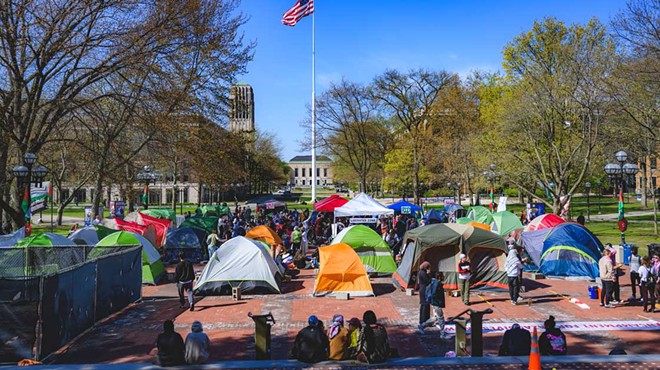 What it was really like inside the University of Michigan’s student protest encampment