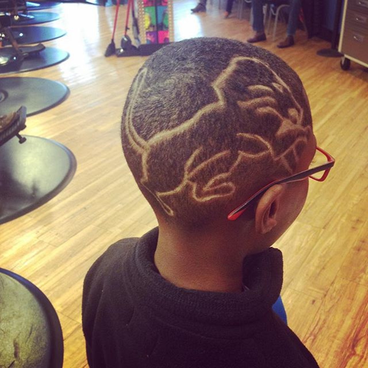 We show our #OnePride from our head.... (Instagram user @judesbarbershop)