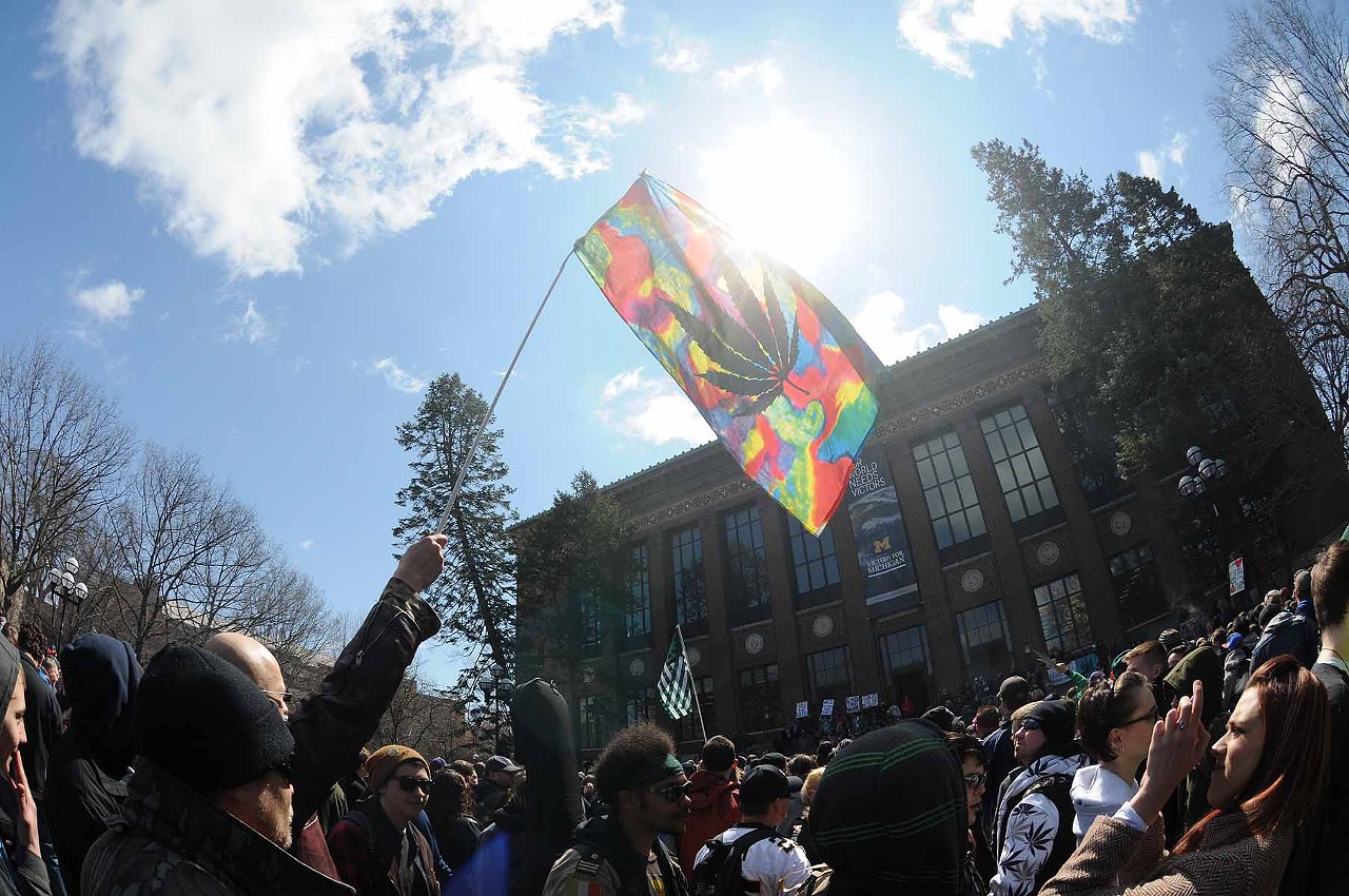 Saturday, 4/2
Hash Bash
@ Ann Arbor
Get high at high noon at Ann Arbor&#146;s annual Hash Bash. The 15th Annual Monroe Street Fair and 45th Annual Hash Bash will, once again, feature musician and actor Tommy Chong. Practice your right to protest against marijuana laws whilst smoking a joint at the always free event. Hash Bash will feature live music, comedy, poetry, guest speakers, and vending. The event starts at noon and goes until 7 p.m. Where else could you spend a Saturday afternoon getting high? Well, anywhere really, but grab some friends, get some joints (or edibles!) and snap a pic with Chong.  
Event starts at noon; 700 and 800 blocks of Monroe St., Ann Arbor; Admission is free.