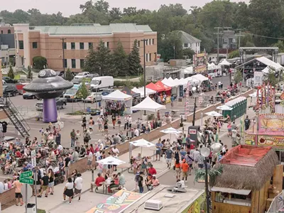 Royal Oak Taco Fest Now in its fourth year, this event is set to feature more than 50 food trucks, live music, lucha libre wrestling, a Kids Zone, and more in downtown Royal Oak. New this year is a mechanical bull attraction, while JARS Cannabis will return with a cannabis lounge for adults age 21 and older. (We suggest doing the mechanical bull before hitting up the cannabis lounge.) The festival will be held east of Main Street between 11 Mile Road and Fourth Street. From Thursday, July 3-Sunday, July 6; Centennial Commons, Royal Oak; royaloaktacofest.com. Tickets are $10 advance or $12 at the door.
