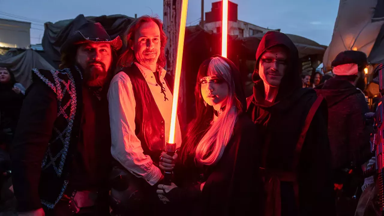Space Dive For this annual Star Wars fan event, the creative minds behind Detroit’s cult favorite Theatre Bizarre Halloween party transform the Tangent Gallery into a convincing replica of Mos Eisley Cantina, the diviest dive bar in a galaxy far, far away. But it’s the energy that the fans bring to this party that truly takes it to hyperspace. Instead of cosplaying as characters from the films, people dream up their own with elaborate backstories. While the main events are for adults (this is a bar, after all), younglings are welcome to come to the daytime family days to enjoy the movie magic as well. Space Dive main events start at 7 p.m. on Friday, May 9 and Saturday, May 10, with all-ages family day from 11 a.m.-4 p.m. on Saturday; Tangent Gallery, 715 E. Milwaukee Ave., Detroit. Pre-sale tickets available at spacedive313.com or at the door for $52.50.