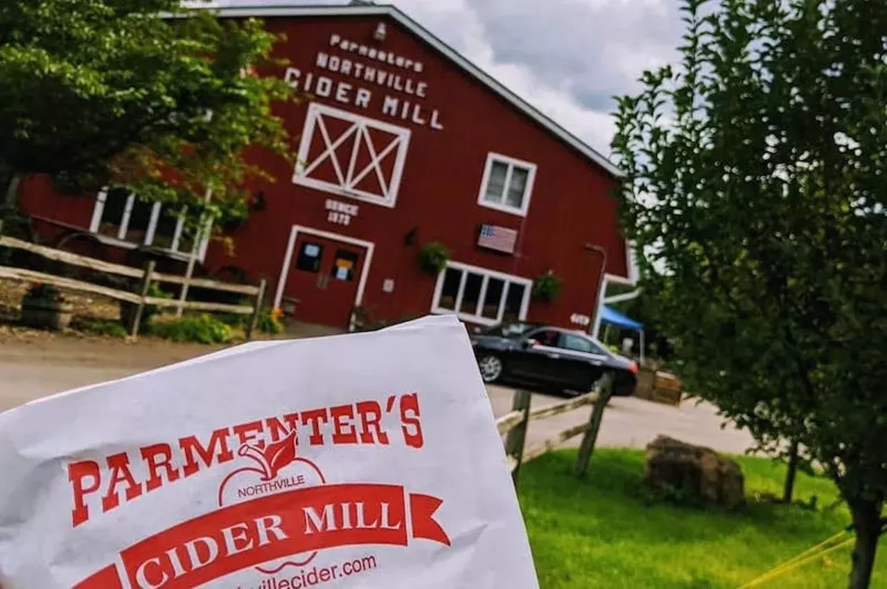 Parmenter’s Northville Cider Mill 714 Baseline Rd., Northville; 248-349-3181; northvillecider.com This urban cider mill has been operating in Northville since 1873 when it originally only produced vinegar. A microbrewery was added to the mill in 2014, and next year Parmenter’s will be celebrating 150 years of operation.