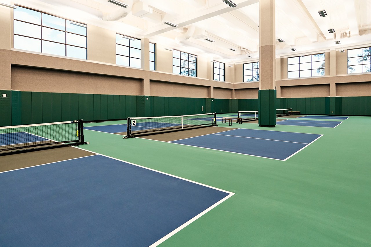 Life Time Fitness
Various locations; lifetime.life
This fitness gym franchise offers indoor pickleball at many of its locations, including in Bloomfield Hills, Shelby Township, Rochester Hills, Troy, Novi, Commerce Township, and Canton. Memberships are required. 