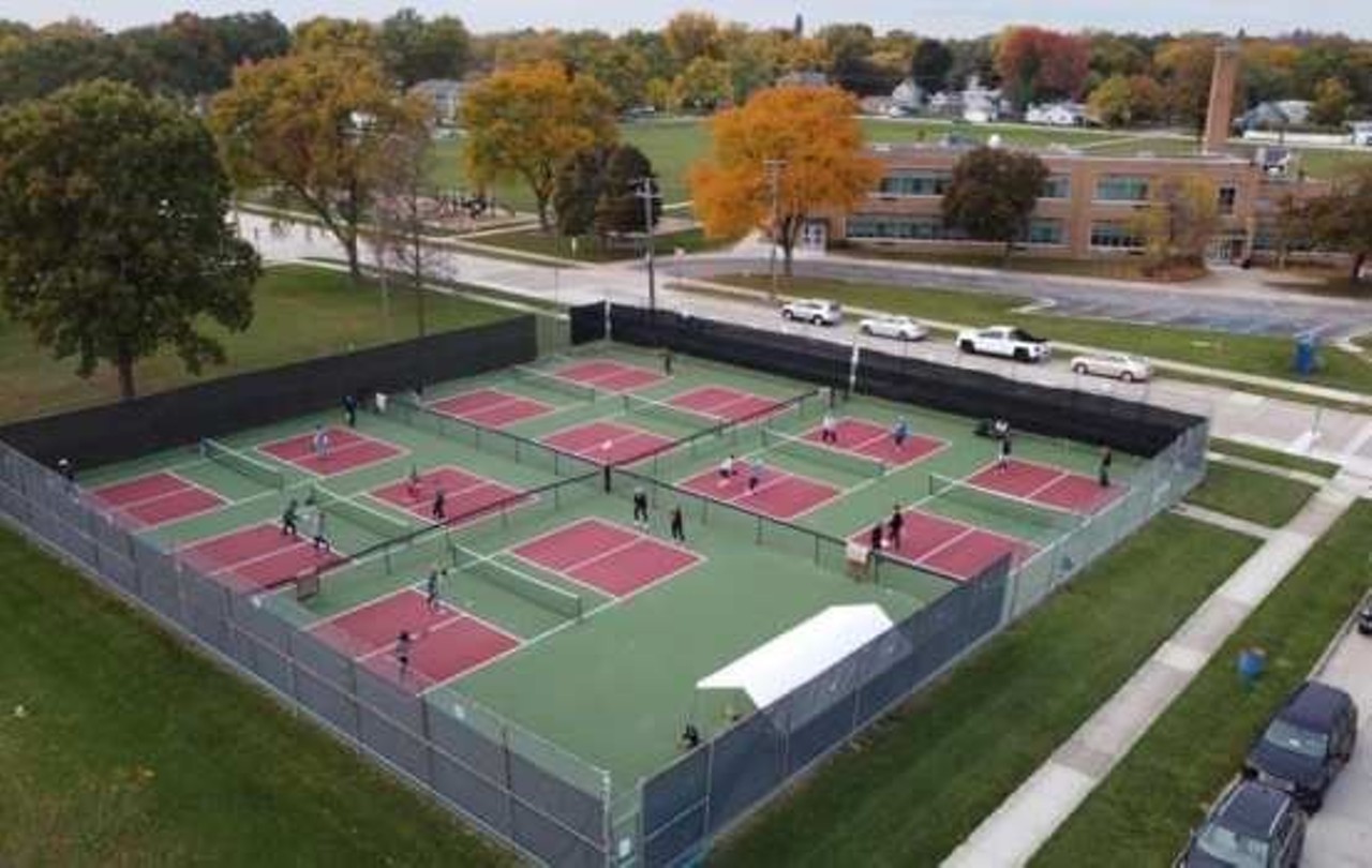Upton Park
Nakota & Mandalay, Royal Oak; 248-246-3000; romi.gov
This 3.9-acre park in Royal Oak has seven pickleball courts from 9 a.m. to 8 p.m. when the weather is warm.