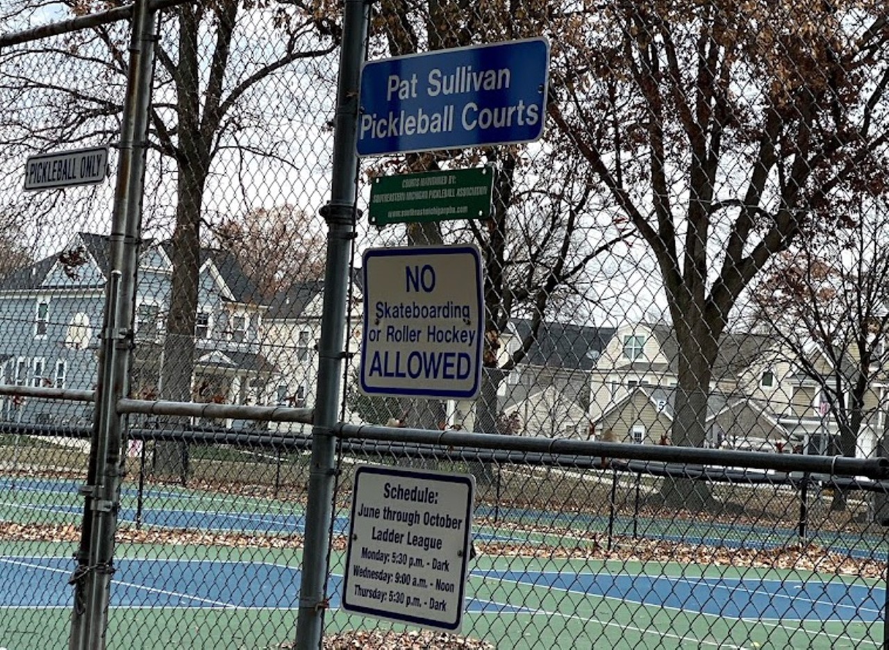 Whittier Park
Farnum & Alexander, Royal Oak; 248-246-3000; romi.gov
One of the most popular outdoor pickleball spots in metro Detroit is Whittier Park, which has eight open courts from 9 a.m. to 8 p.m. when the weather is warm.
