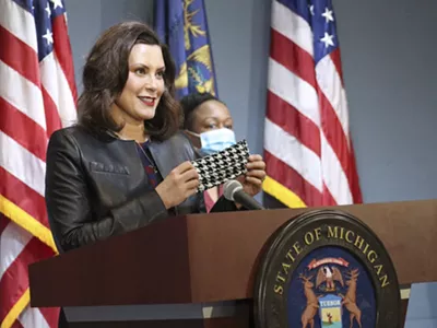 Gov. Gretchen Whitmer wants you to #MaskUp.