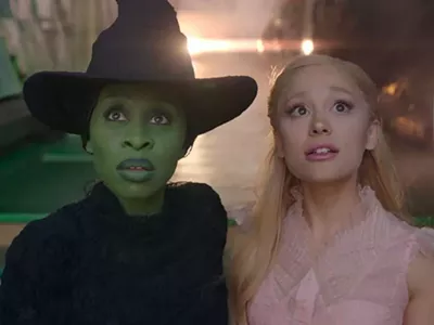 Cynthia Erivo and Ariana Grande star in Wicked, out in theaters now.