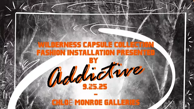 Image: Wilderness Capsule Collection Fashion Installation presented by Addictive Brand