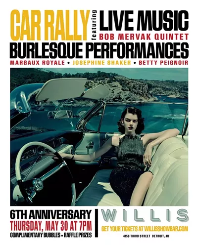 Image: Willis Show Bar 6 Year Anniversary Car Rally