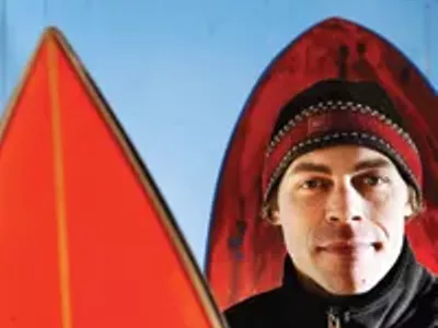 Image: Winter's here — surf's up!