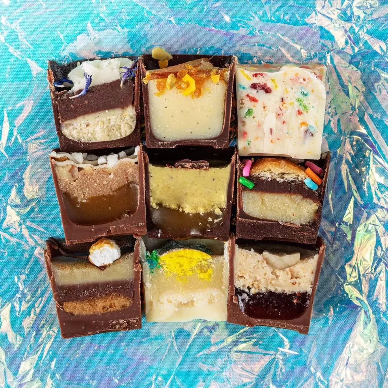  Bon Bon Bon 11360 Joseph Campau Ave., Hamtramck; 313-236-5581 and 719 Griswold St., Suite 100, Detroit; 313-316-1430 If it's not yet obvious, there is a special place in our hearts for chocolatier Alexandra Clark &#151; the woman behind Bon Bon Bon. Since its inception in the back of a Coney Island in Hamtramck, Bon Bon Bon has garnered national accolades and gained a loyal following of lovers of unconventional flavors. We love her chocolates so much, we featured them in our list of the best desserts of 2017. Forget diamonds, chocolate is a girl&#146;s best friend. Photo via Bon Bon Bon / Facebook 