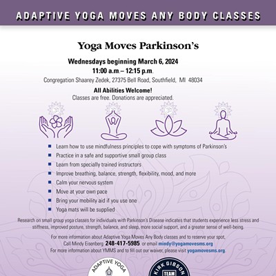 Yoga Moves Parkinson’s Classes