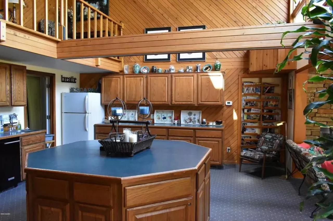 Image: You can buy an entire lakeside bed and breakfast near Saugatuck for $1.9 million