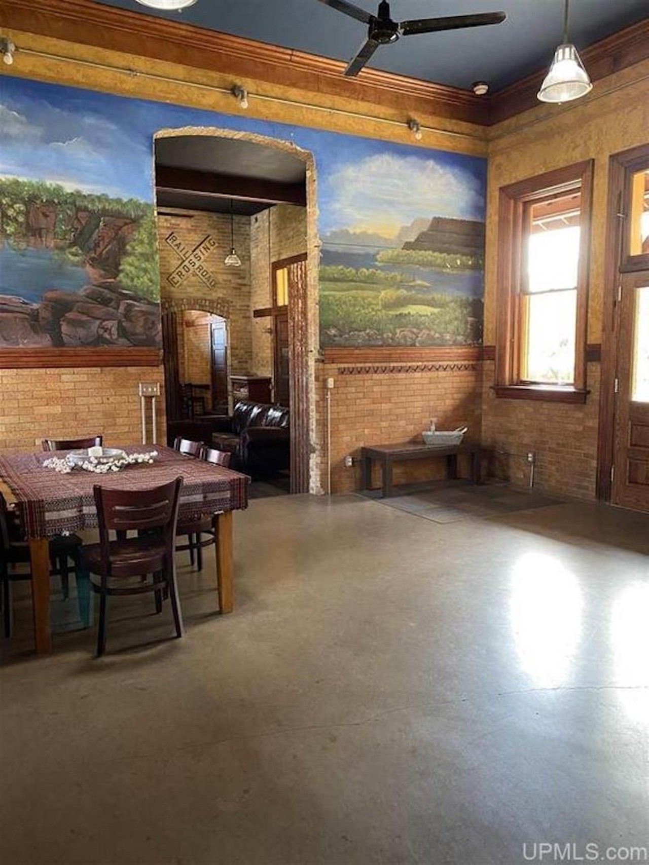 You can now live in a historic train depot in the U.P. for $324.9k